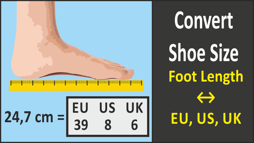 Description: Convert Shoe Sizes